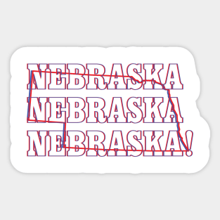 Nebraska, Nebraska, Nebraska! Sticker